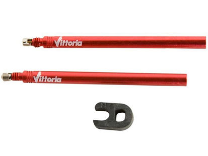 Picture of Válvulas removiveis 60mm, vermelho (par)+chave