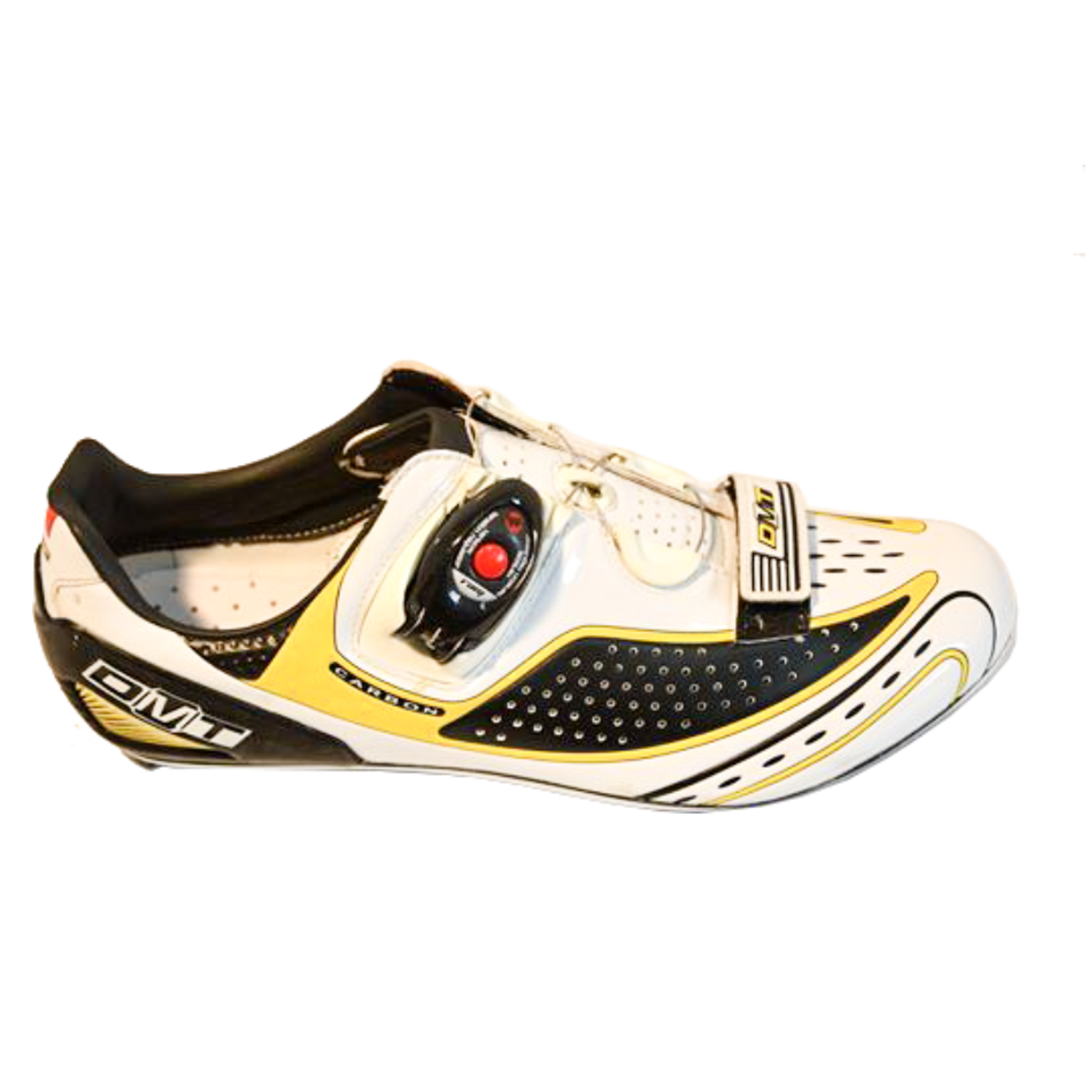 Imagem de Sapato FUSION branco/preto/amarelo - sola carbono