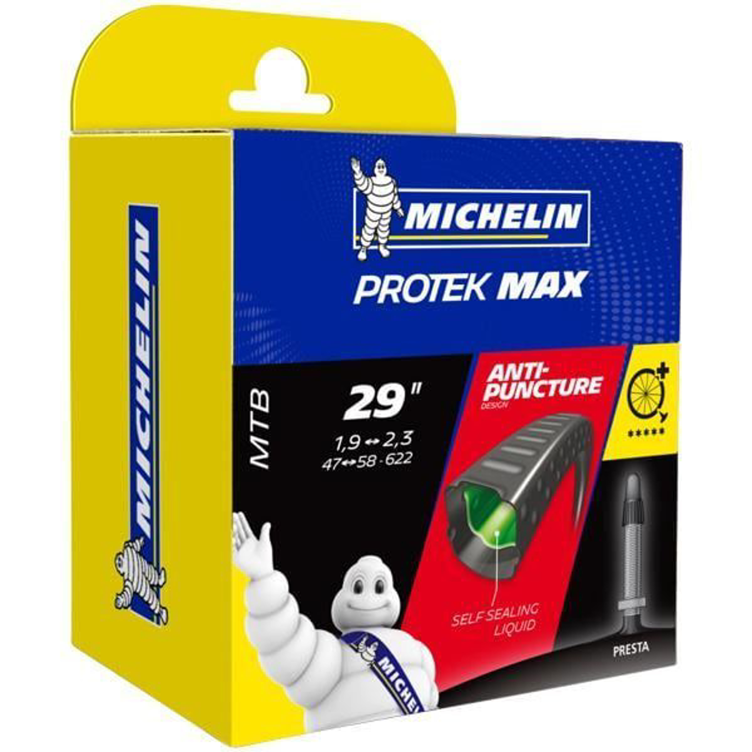 Imagem de Camara Michelin A4 Protek Max Gel 29x2.20 presta