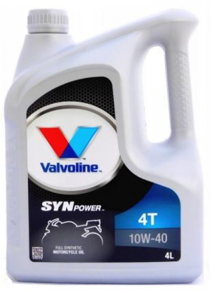 Picture of ÓLEO VALVOLINE SYNPOWER 4T 10W40 - 4LT - FULL SYNTHETIC