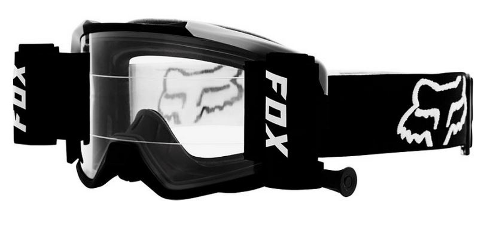 Imagem de Óculos Proteção FOX VUE STRAY c/Roll-off - Preto