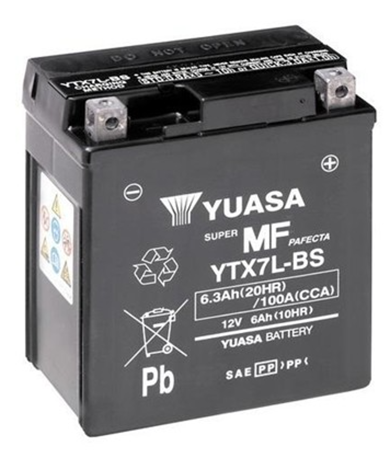 Imagem de Bateria Yuasa YTX7L-BS (c/eletrólito)