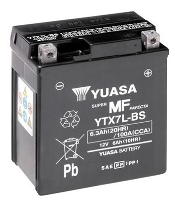 Picture of Bateria Yuasa YTX7L-BS (c/eletrólito)