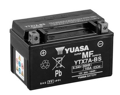 Picture of Bateria Yuasa YTX7A-BS (c/eletrólito)
