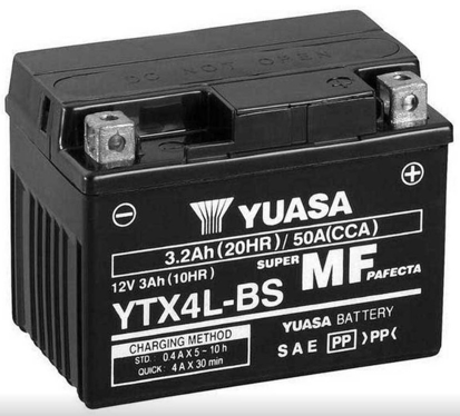 Picture of Bateria Yuasa YTX4L-BS