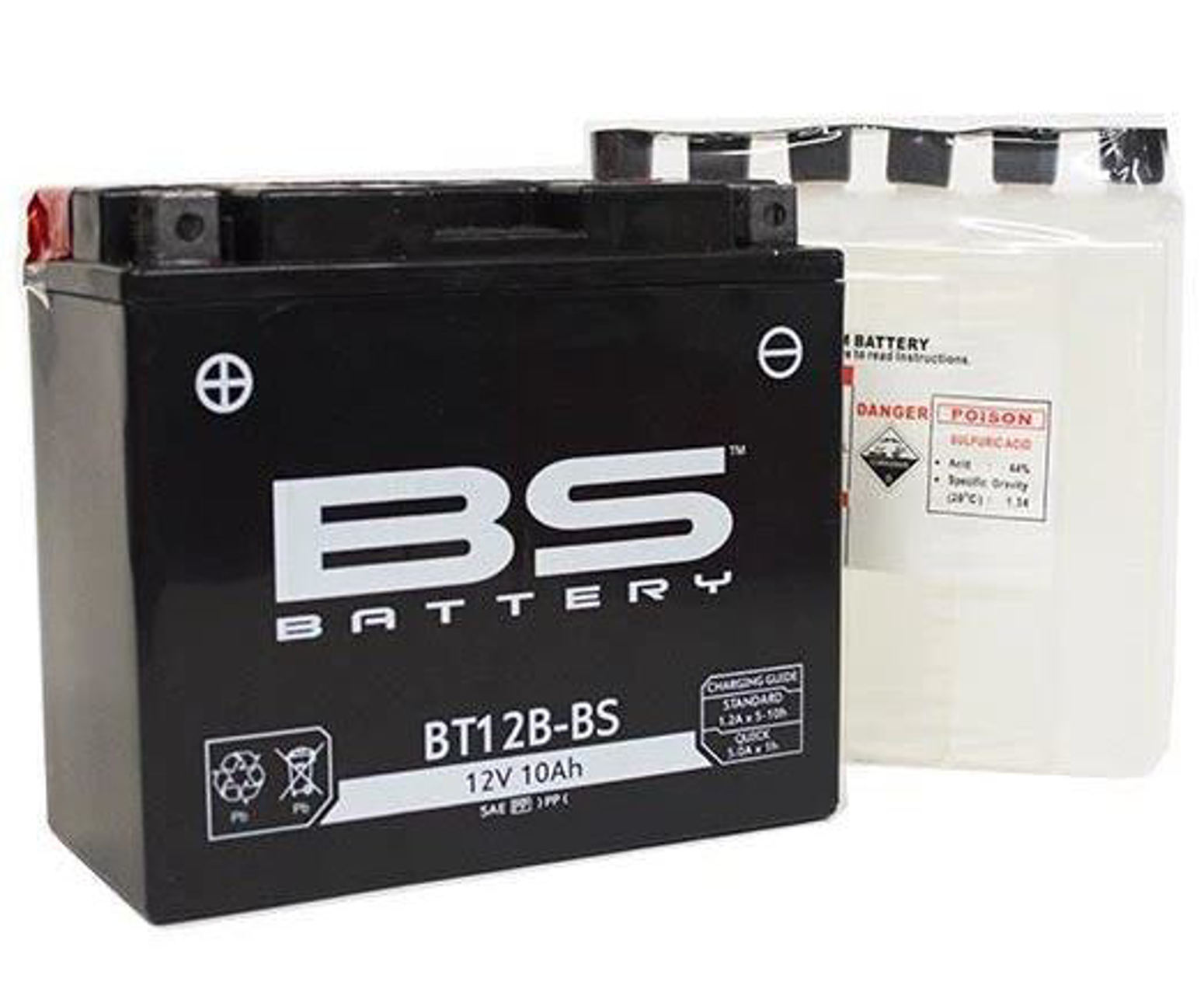Imagem de Bateria BT12B-BS (c/eletrólito)