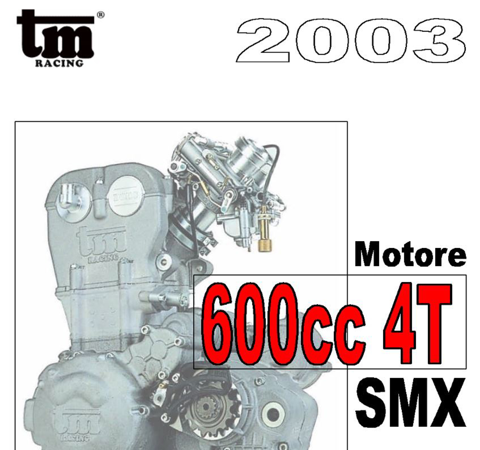 Imagem de 4T 600 SMX - MOTOR (ENGINE)