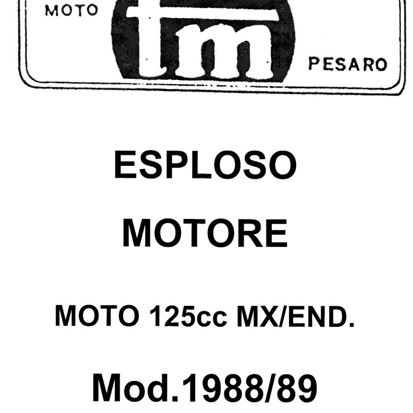 Imagem de 2T 125 EN/MX - MOTOR (ENGINE) - 1988/89