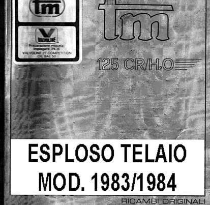 Imagem de 2T 125 - QUADRO (FRAME) - 1983/84