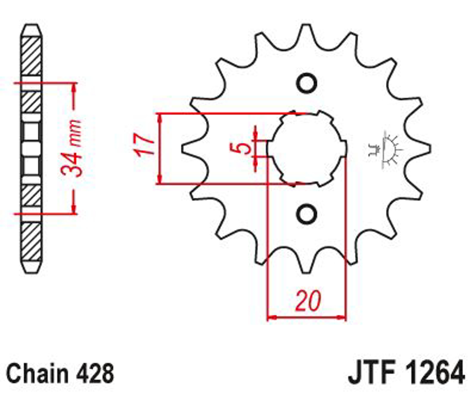 Imagem de Pinhão ataque JT - 428 JTF1264