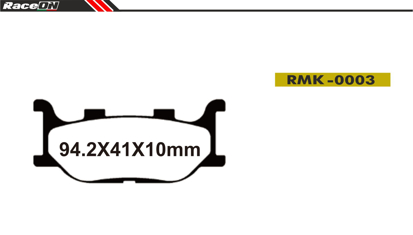 Imagem de Pastilhas travão disco RACEON Moto RMK-0003 Kevlar Comp.