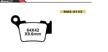 Imagem de Pastilhas travão disco RACEON Moto RMS-0152 Sintered Comp.