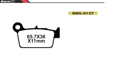 Imagem de Pastilhas travão disco RACEON Moto RMS-0157 Sintered Comp.