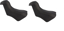 Imagem de Repousa mãos Shimano Dura Ace ST-9170 DI2 Hidráulico 11v preto