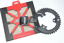 Imagem de Roda ped. Pro MTB preto 86x40T M10 WA367A BB30