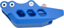 Imagem de Guia Corrente - Tm Racing - 2T/4T - 11/24 - Azul