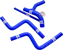 Imagem de Kit Tubos Radiador Silicone - Tm Racing - Azul - 2T >2022