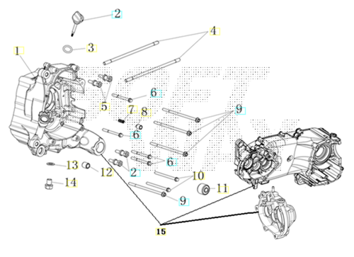 Imagem de categoria Carter Motor Direito