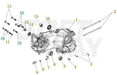 Imagem de categoria Carter Motor Esquerdo