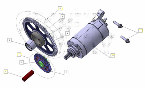 Imagem de categoria Motor arranque completo