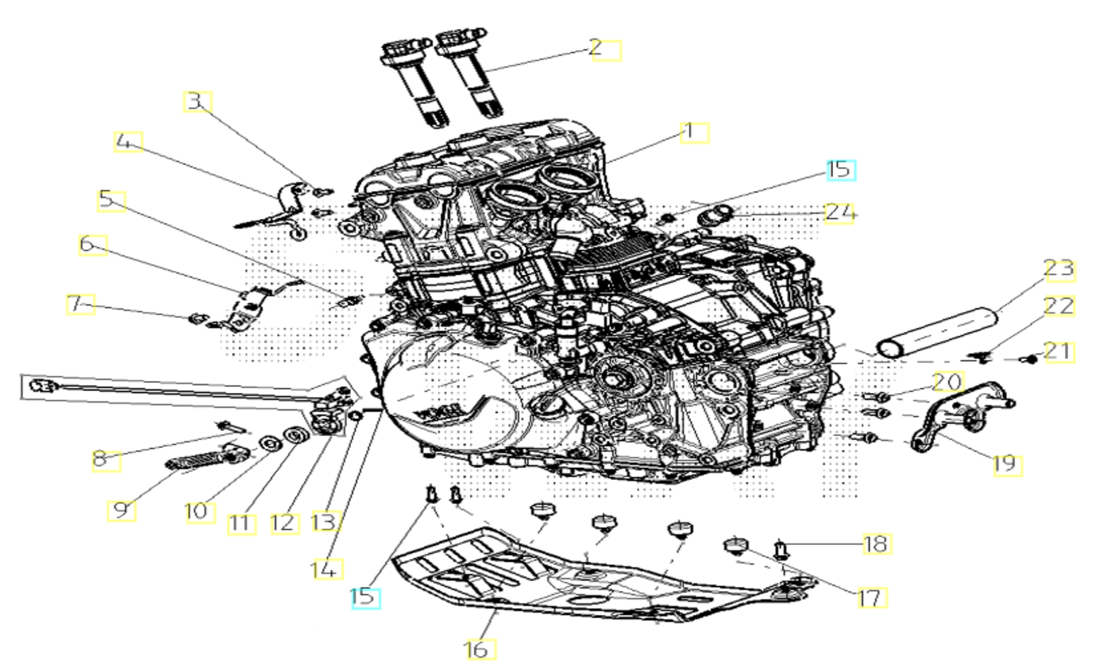 Imagem de Motor - proteção do motor