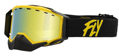 Imagem de Óculos Fly Racing Focus Snow - Preto/amarelo