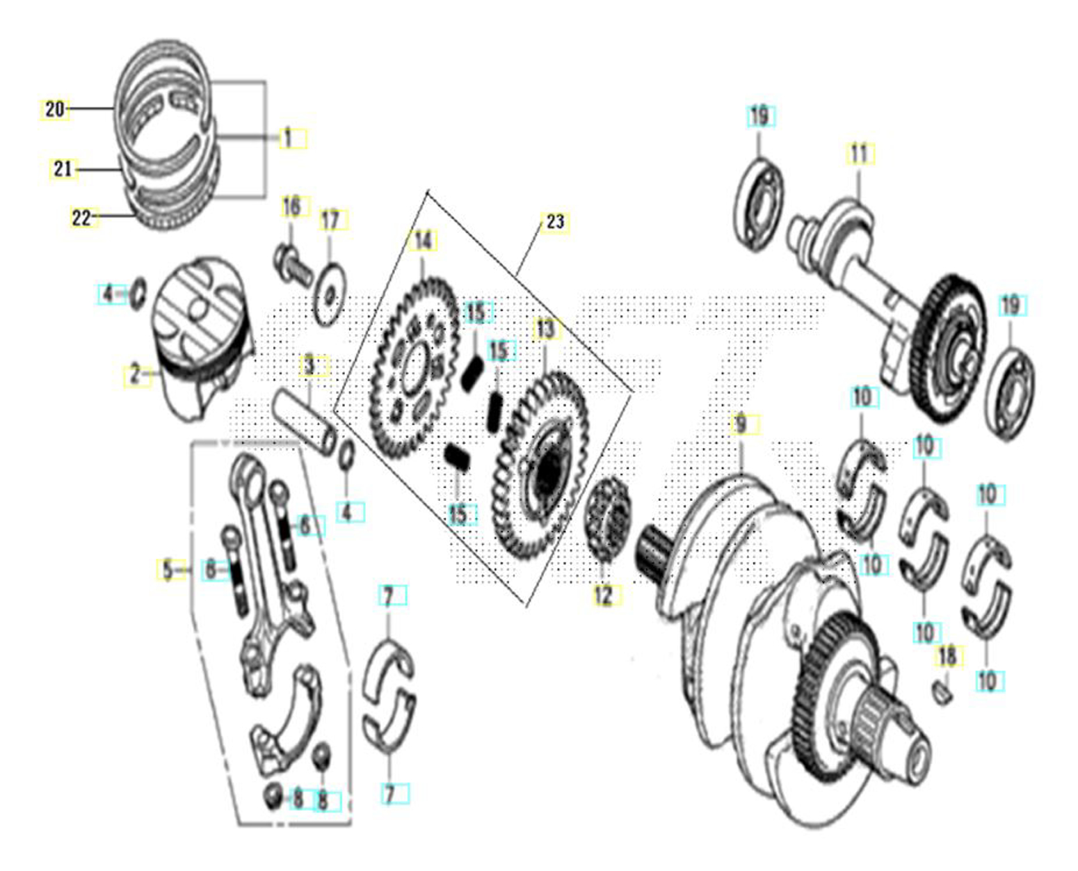 Imagem de Cambota - Piston