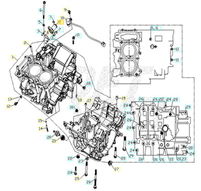 Imagem de Cárter motor