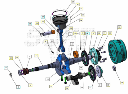 Imagem de Cambota - Piston