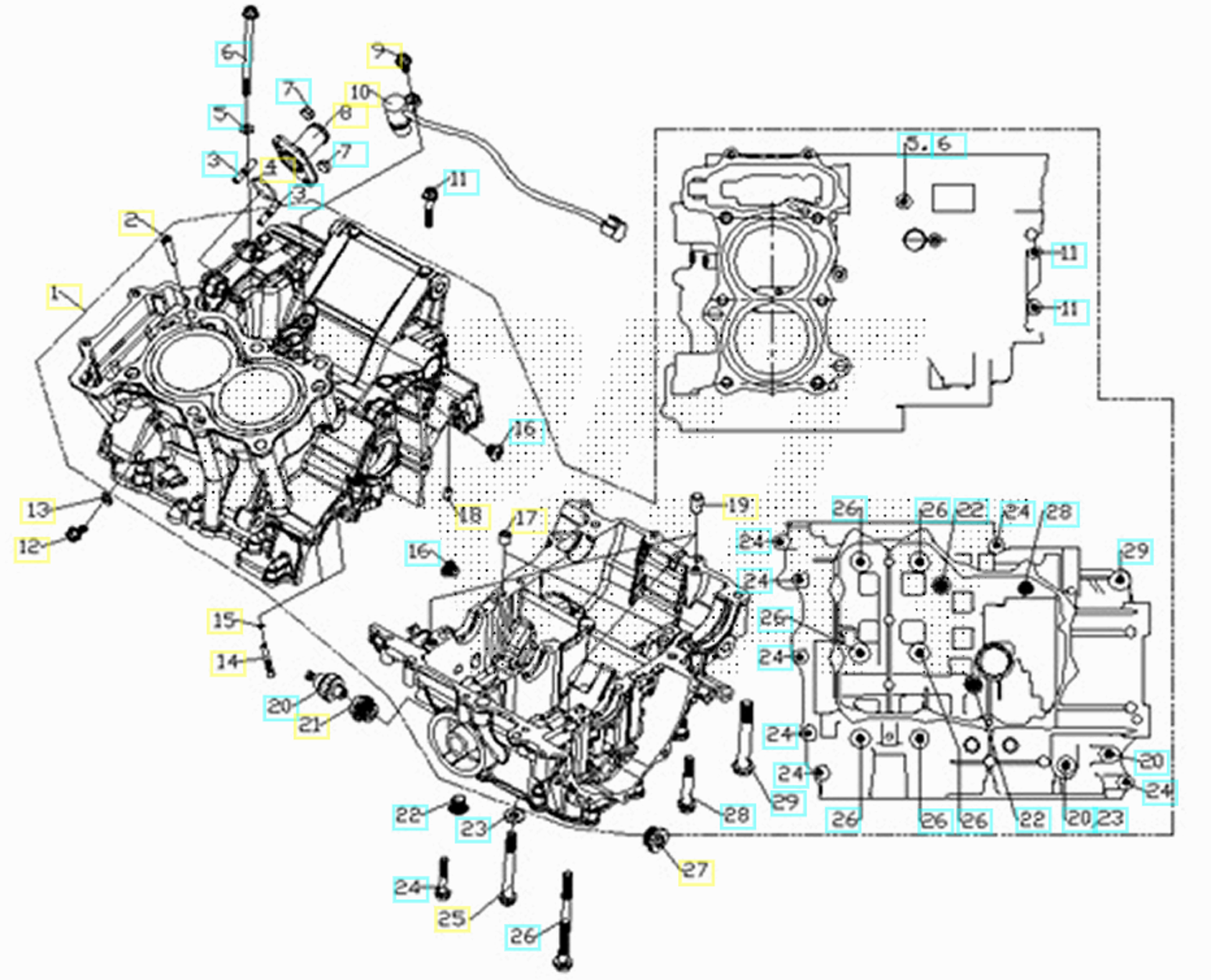 Imagem de Cárter motor