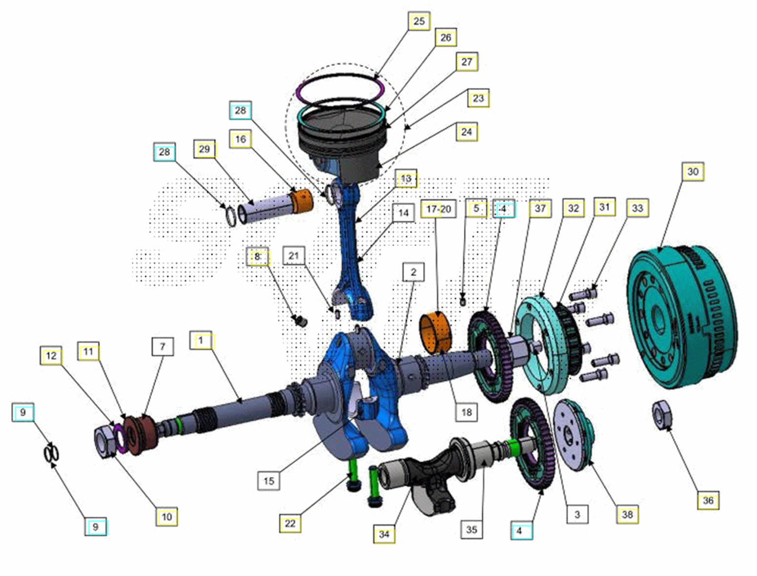 Imagem de Cambota - Piston