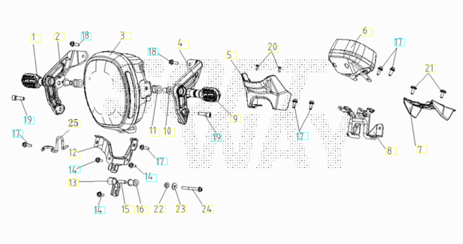 Imagem de Luz dianteira - Painel de instrumentos