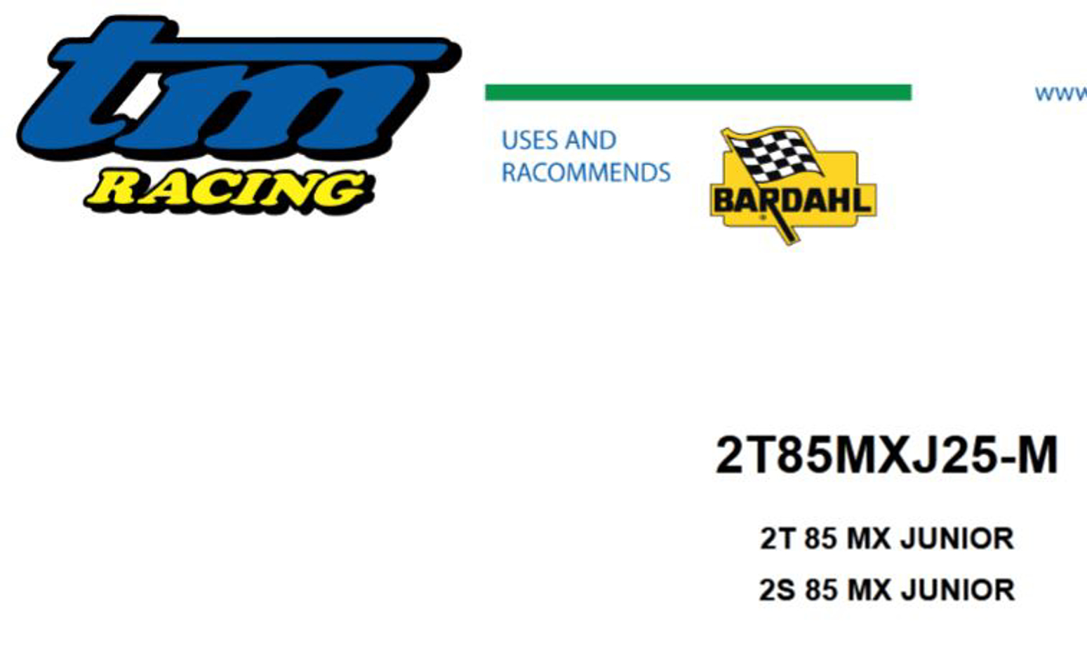 Imagem de 2T 85 MX-Junior - MOTOR (ENGINE)