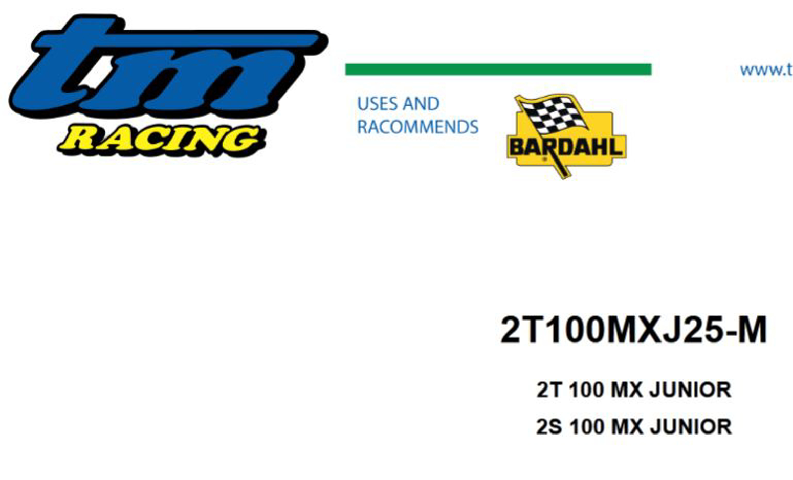 Imagem de 2T 100 MX-Junior - MOTOR (ENGINE)