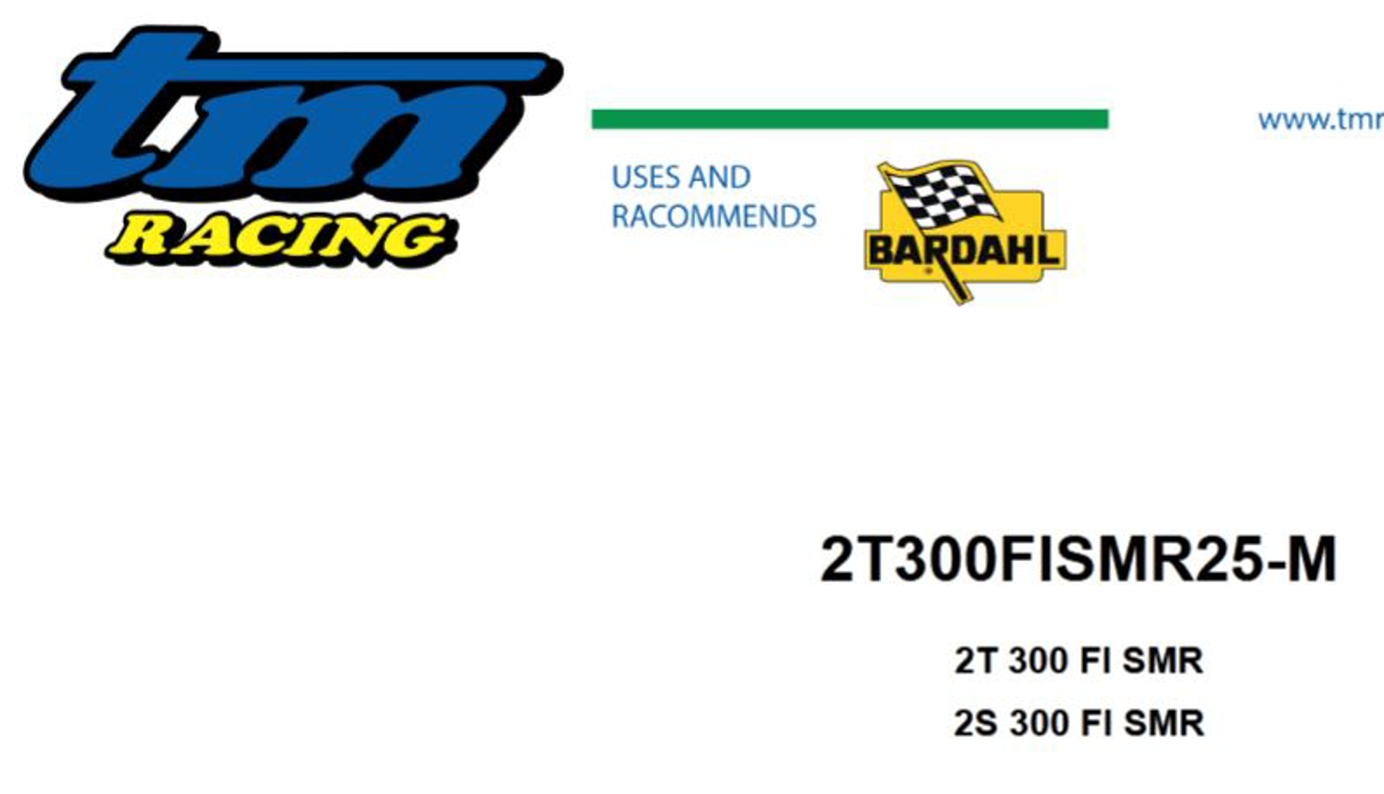 Imagem de 2T 300 Fi SMR - MOTOR (ENGINE)