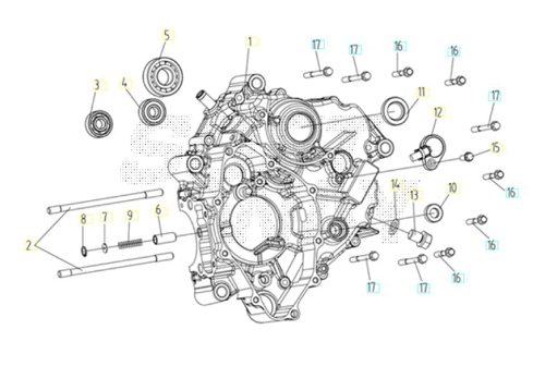 Imagem de categoria Carter Motor Esquerdo