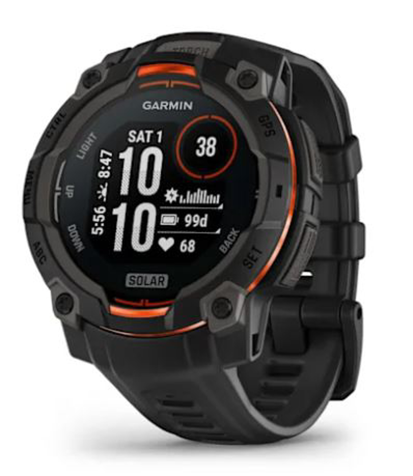 Imagem de Garmin Instinct 3 – 45 mm, Solar