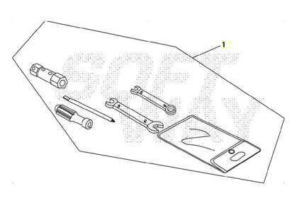 Picture of 1 - Conjunto de ferramentas