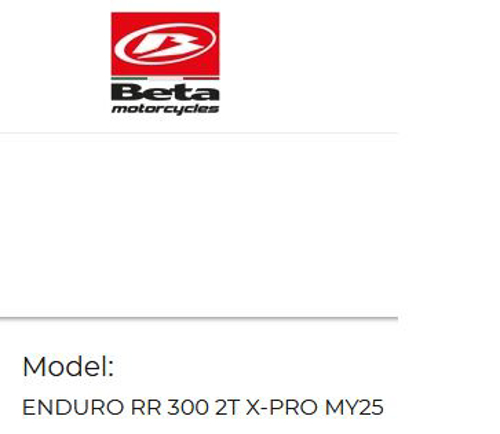 Picture for category ENDURO RR 300 2T X-PRO MY25