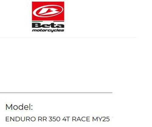 Picture for category ENDURO RR 350 4T RACE MY25