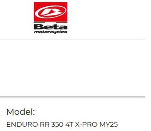Picture for category ENDURO RR 350 4T X-PRO MY25
