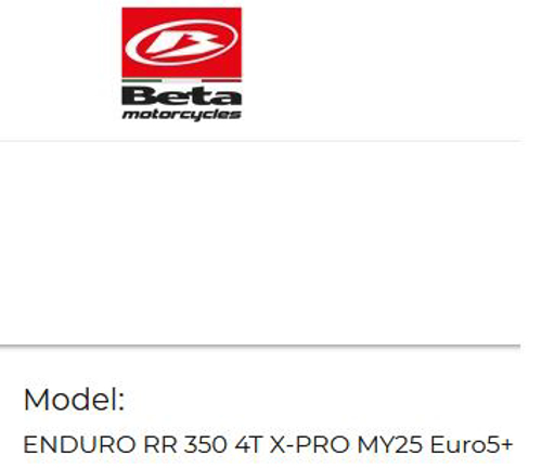 Picture for category ENDURO RR 350 4T X-PRO MY25 Euro5+