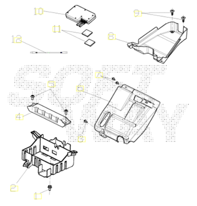 Picture of Suportes - Partes elétricas