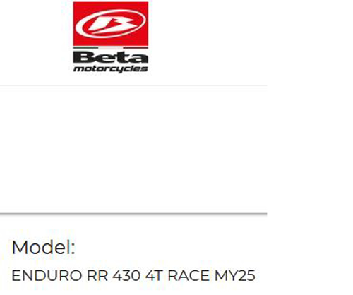 Picture for category ENDURO RR 430 4T RACE MY25