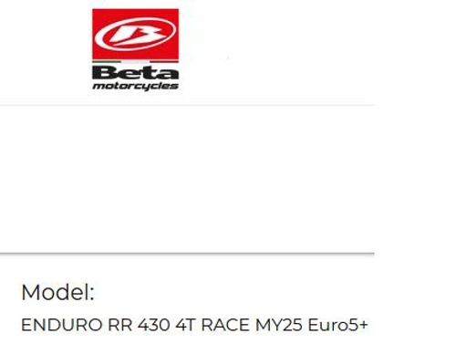 Picture for category ENDURO RR 430 4T RACE MY25 Euro5+