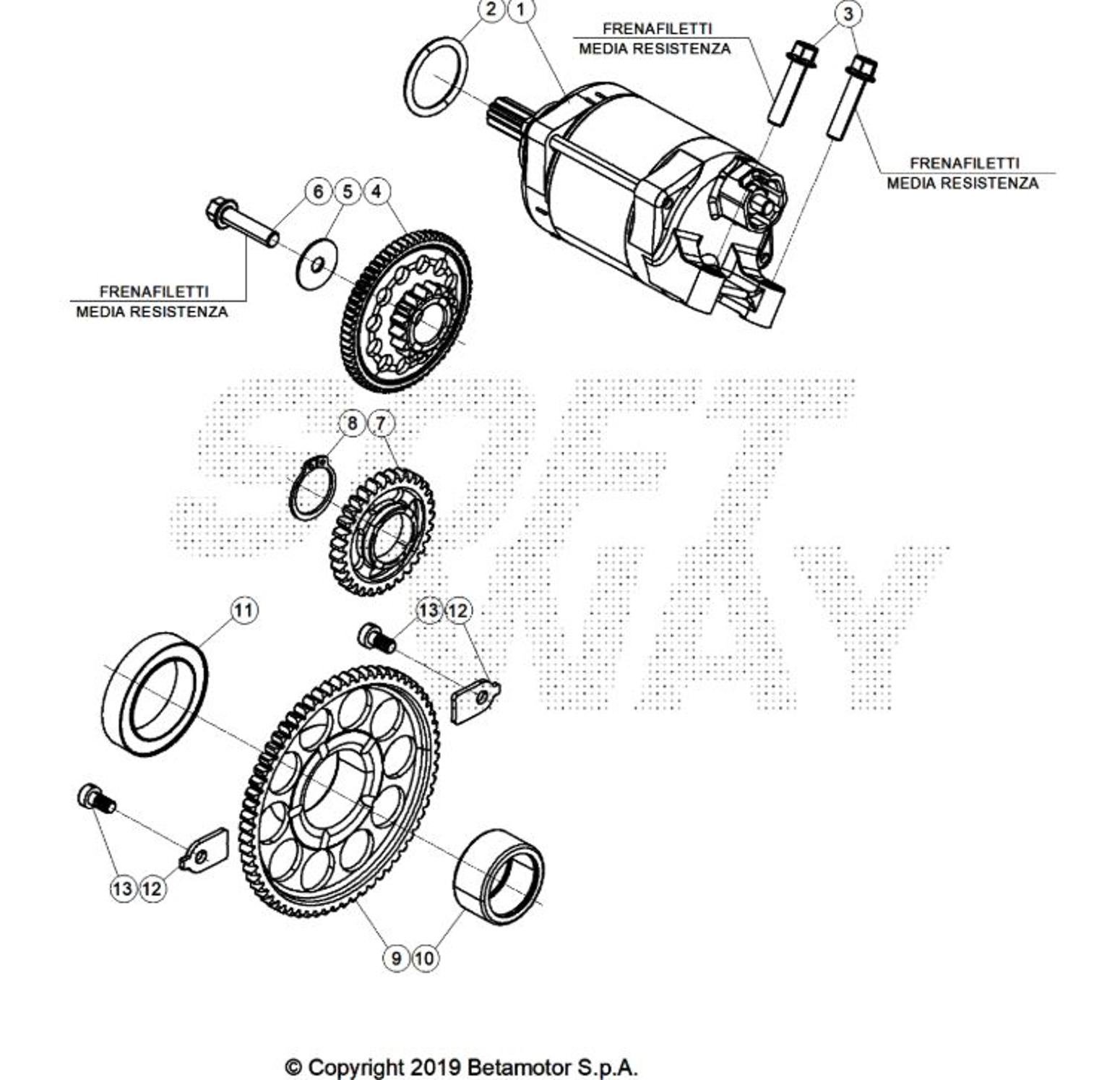 Imagem de Motor de arranque - Motor
