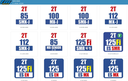 Imagem de categoria Fichas Técnicas TM RACING