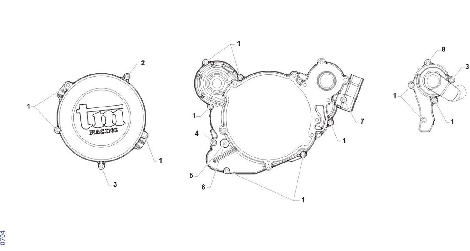 Imagem de Parafusos - Tampa