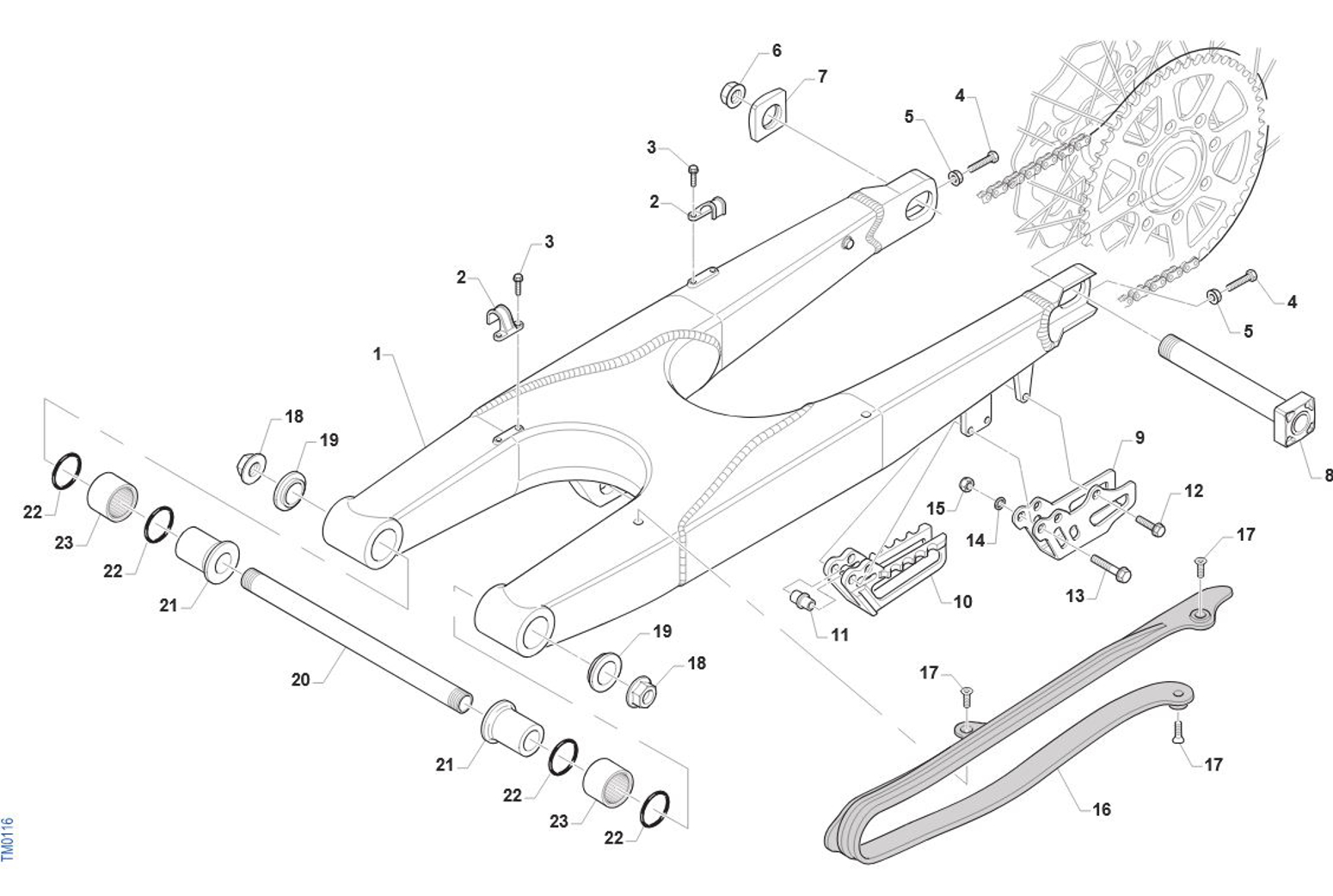 Imagem de Braço oscilante