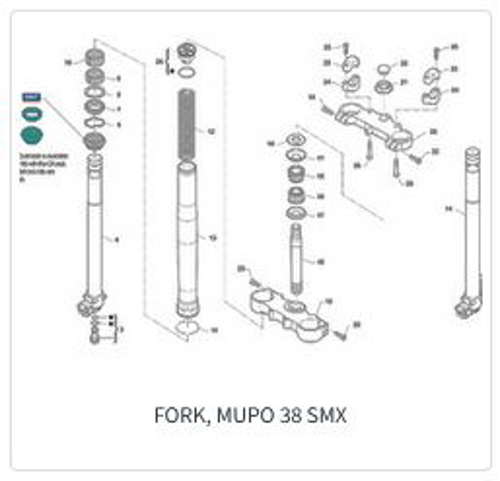 Imagem de categoria Suspensão - Mupo 38 SMX